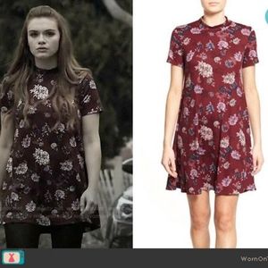 Lush Floral Dress Seen on Lydia Martin